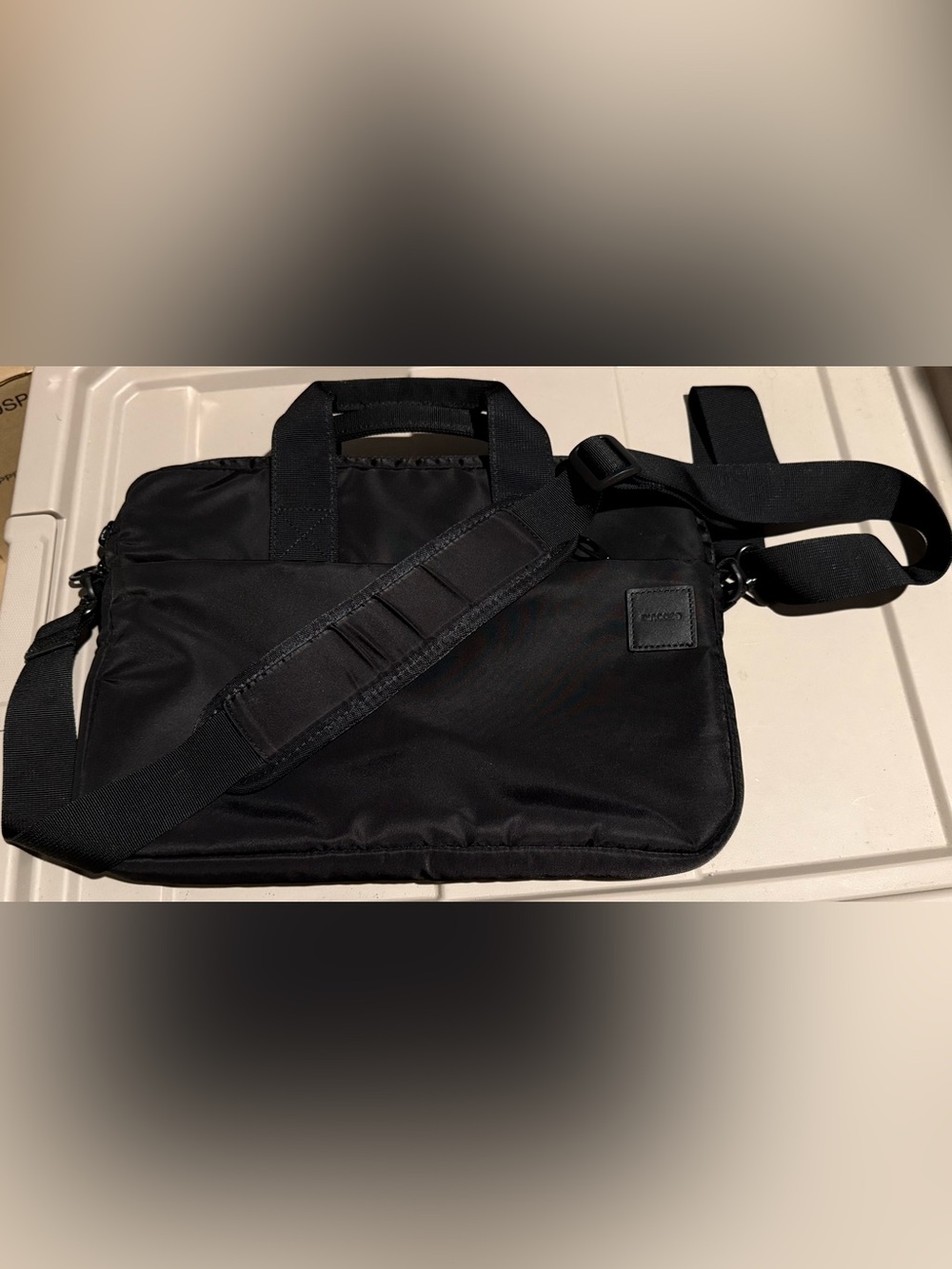 Incase Black Nylon Laptop Brief with Detachable Strap